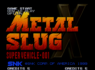 Metal Slug X screenshot 3 for Neo Geo